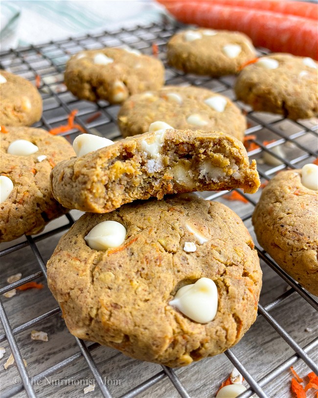 Image of Carrot Cake Protein Cookies
