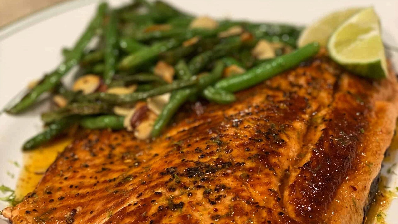 Image of Lime Honey Butter Salmon