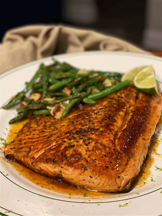 Image of Lime Honey Butter Salmon