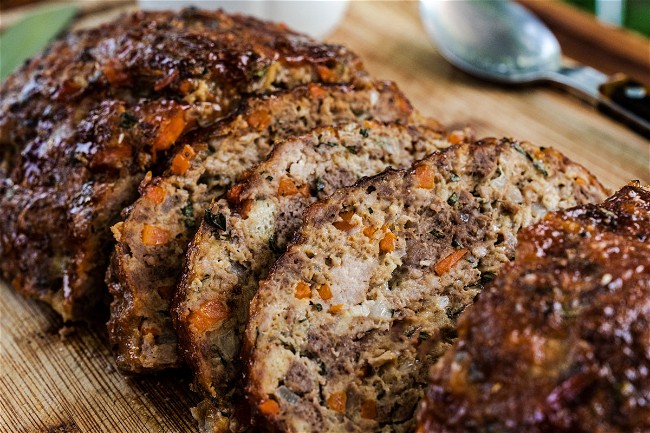 Image of Honey Garlic Meatloaf