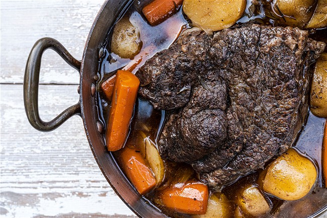 Image of Sunday Pot Roast with Holy Garlic