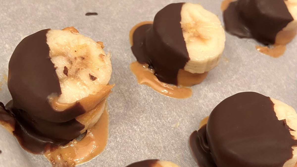 Image of Dark Chocolate Covered Banana Bites
