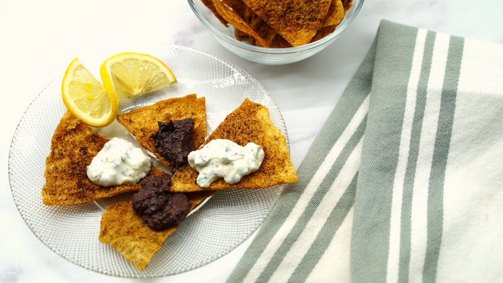 Image of Homemade Seaweed Pita Chips Recipe