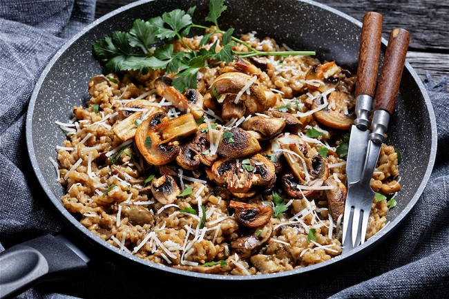 Image of Mouthwatering Mushroom Risotto