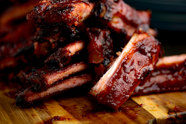 Image of BBQ Ribs With Bourbon Sauce