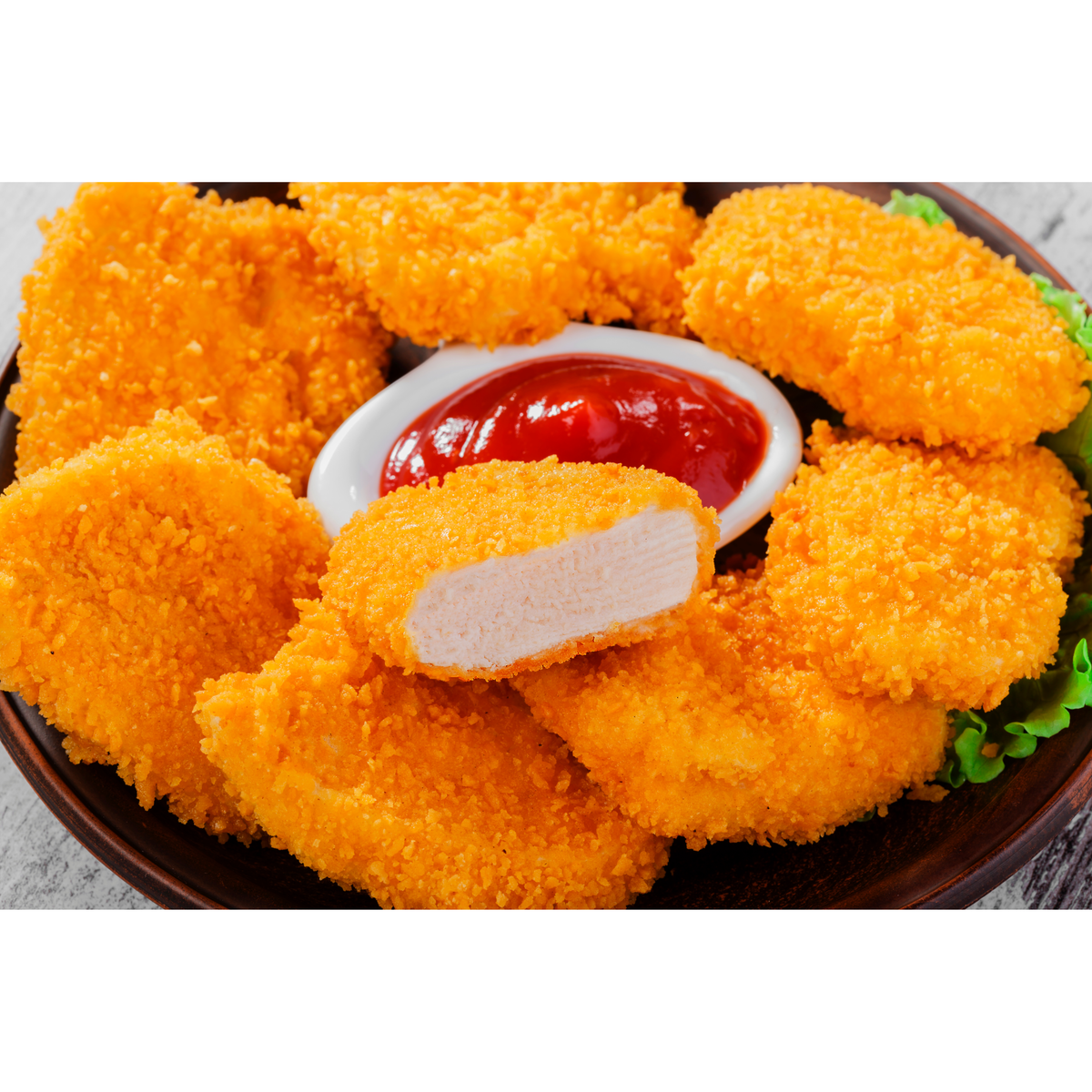Nuggets de poulet maison