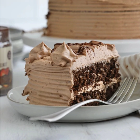 Chocolate Cake with Chocolate Buttercream - The Salted Sweets