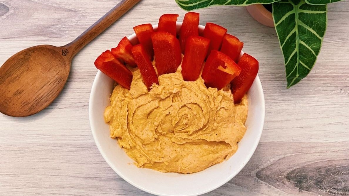 Image of Red Pepper Protein Hummus