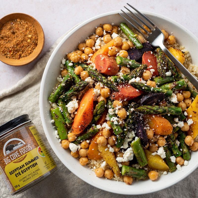 Roasted Vegetable Quinoa Bowl