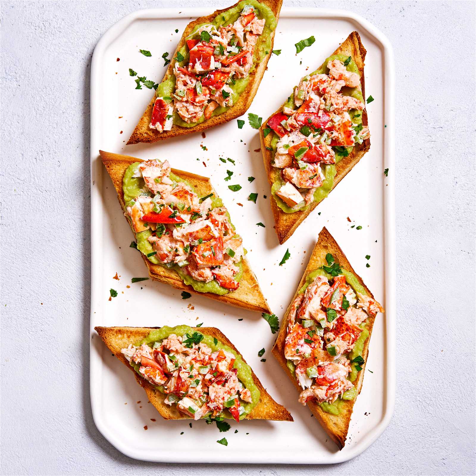 Image of Avocado and Lobster Tartine