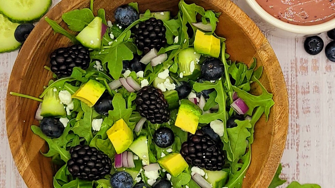 Image of Creamy Berry Balsamic Dressing