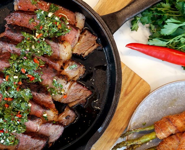 Reverse Seared Steak