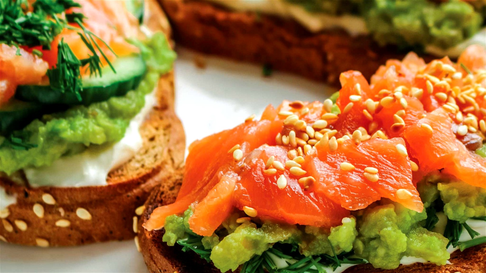 Avocado Toast with Gravadlax Smoked Salmon-image