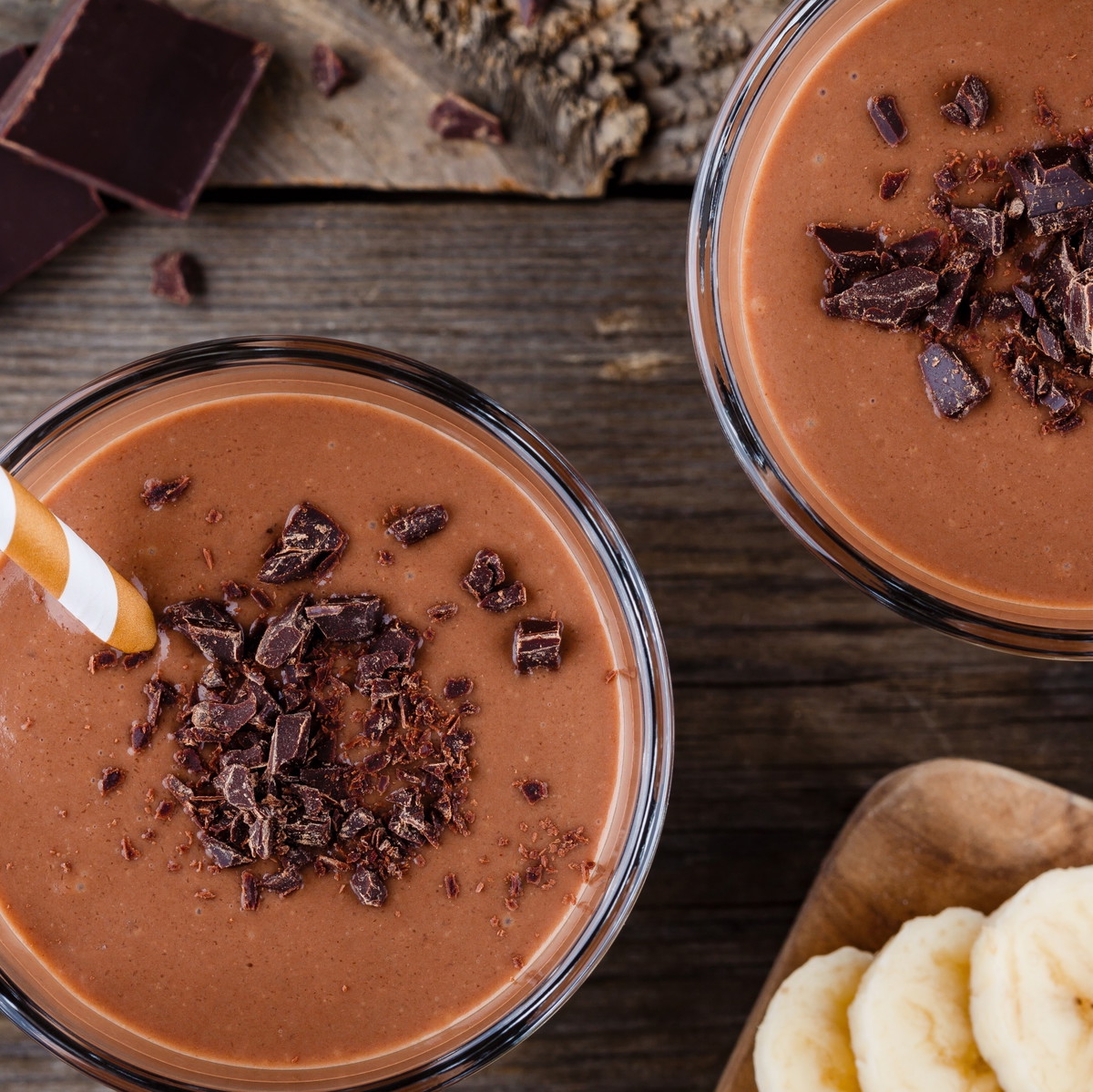 Chocolate Lion's Mane Smoothie