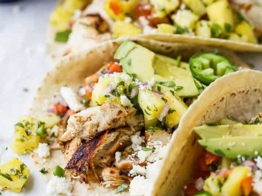 Image of Chipotle Chicken Tacos