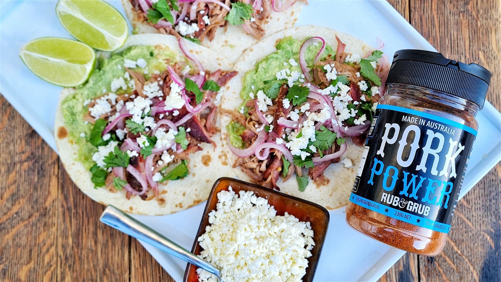 Image of Pork Power Tacos