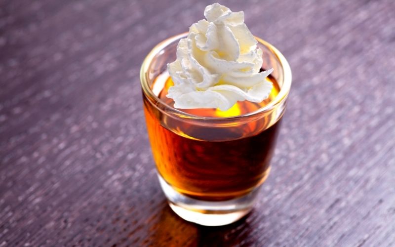 Fireball Cinnamon Roll Shot