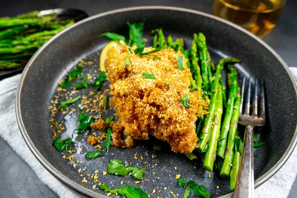 Image of Serve the breaded fillets with a squeeze of fresh lemon...