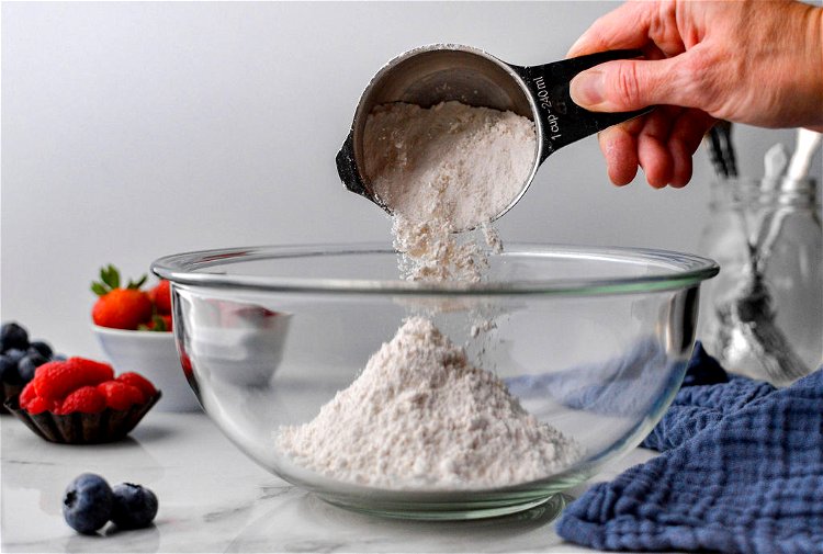 Image of In a large bowl, add the flour, sugar, salt, baking...