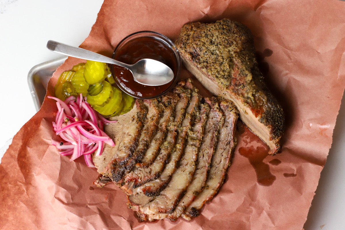 Smoked Brisket- Hot and Fast Method