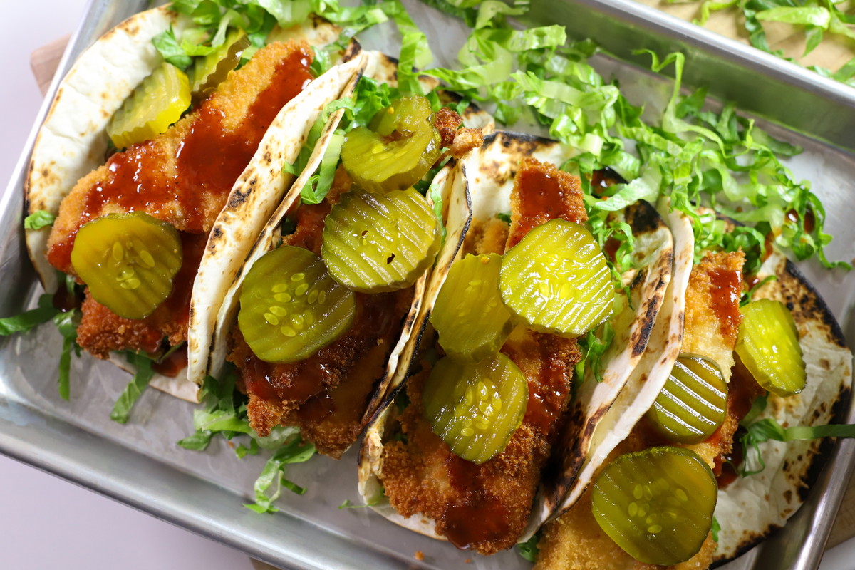 Nashville Hot Chicken Tacos