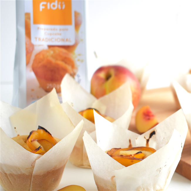 Peach Cupcakes - Fidu | Inclusive Foods