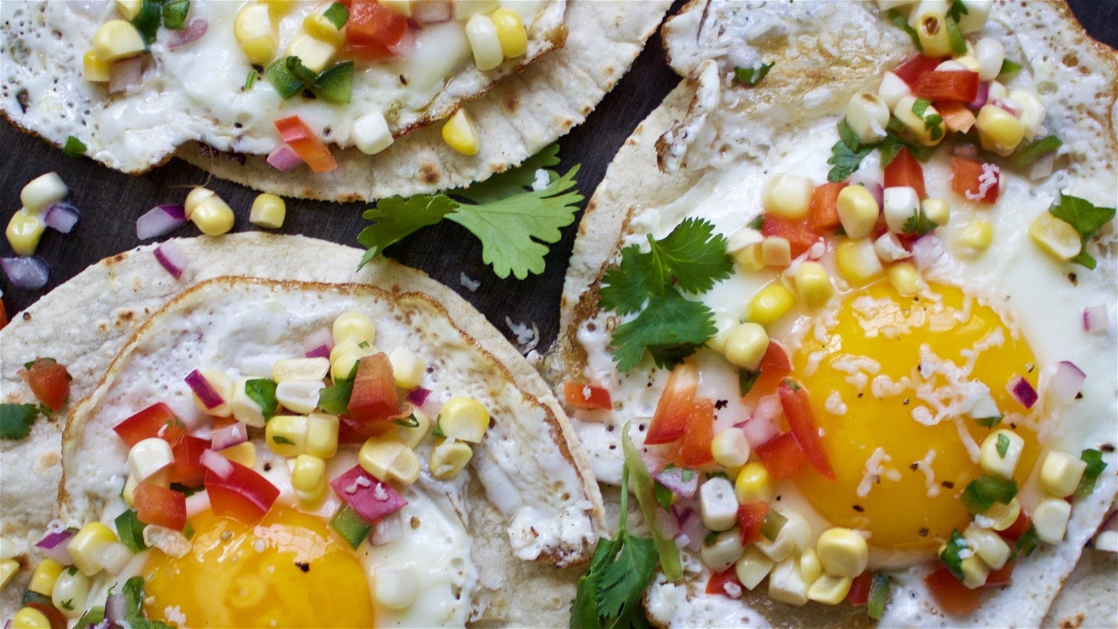 Image of Breakfast Tacos with Corn Salsa