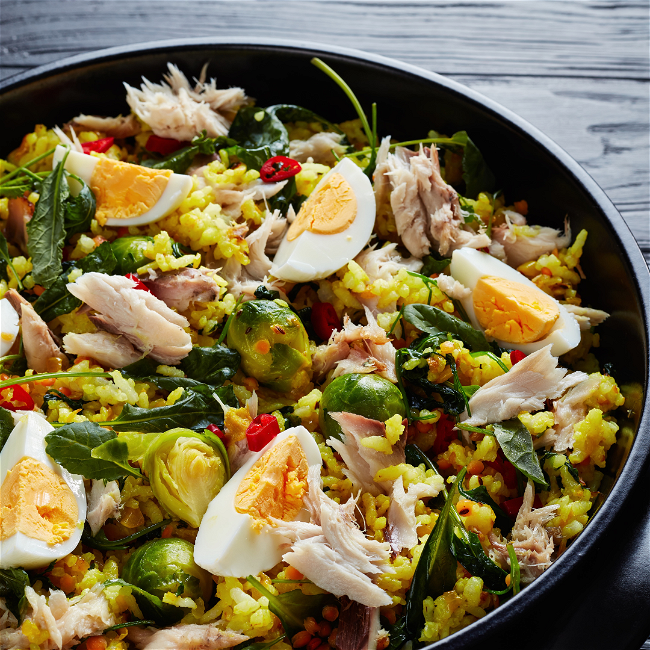 Image of Kedgeree with Autumn Vegetables