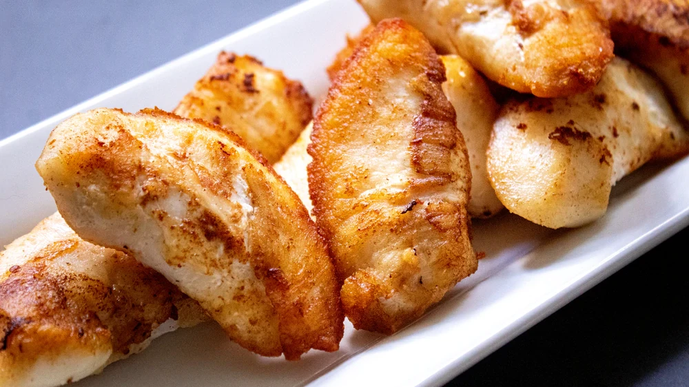 Pan Seared Halibut Cheeks-image
