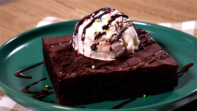 Image of AIR FRYER BROWNIES