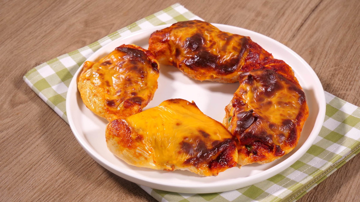 AIR FRYER FAJITA STUFFED CHICKEN