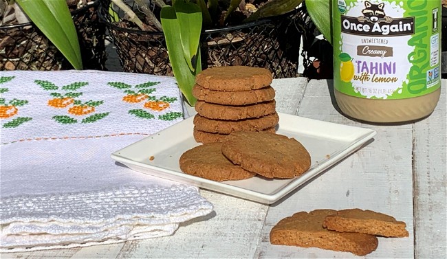 Image of Lemon Tahini Cookies