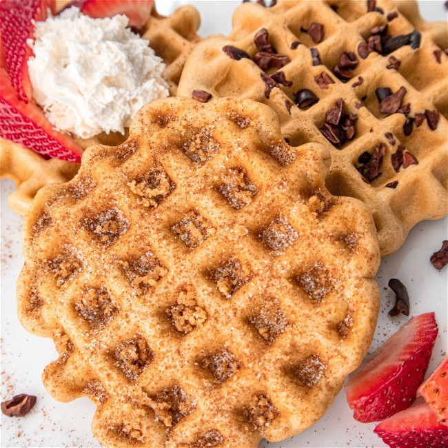 Image of Gluten Free Teff Vanilla Protein Pancakes and Waffles