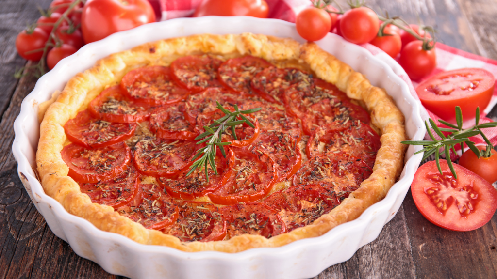 Image of Tarte à la tomate