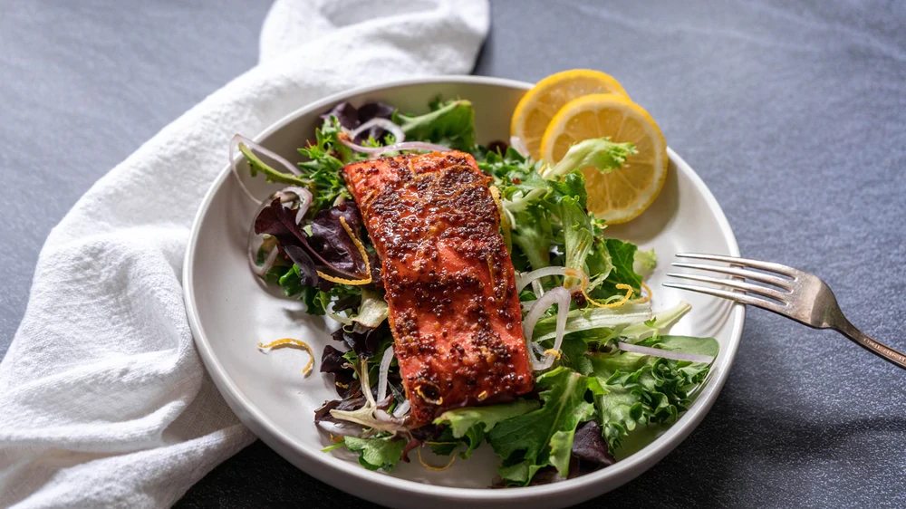 Image of Honey Mustard Baked Salmon