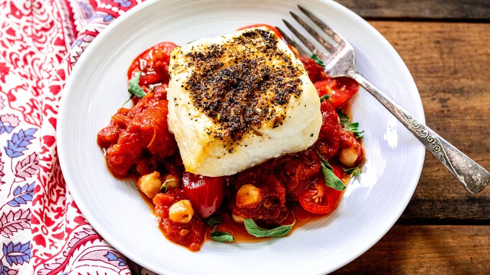 Image of Baked Wild Chilean Sea Bass