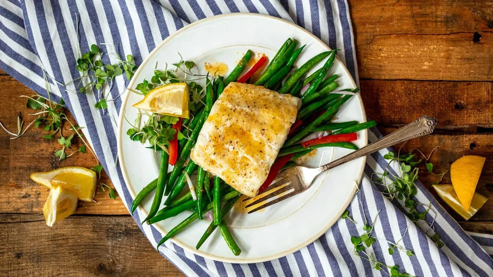 Image of Haddock with Browned Butter