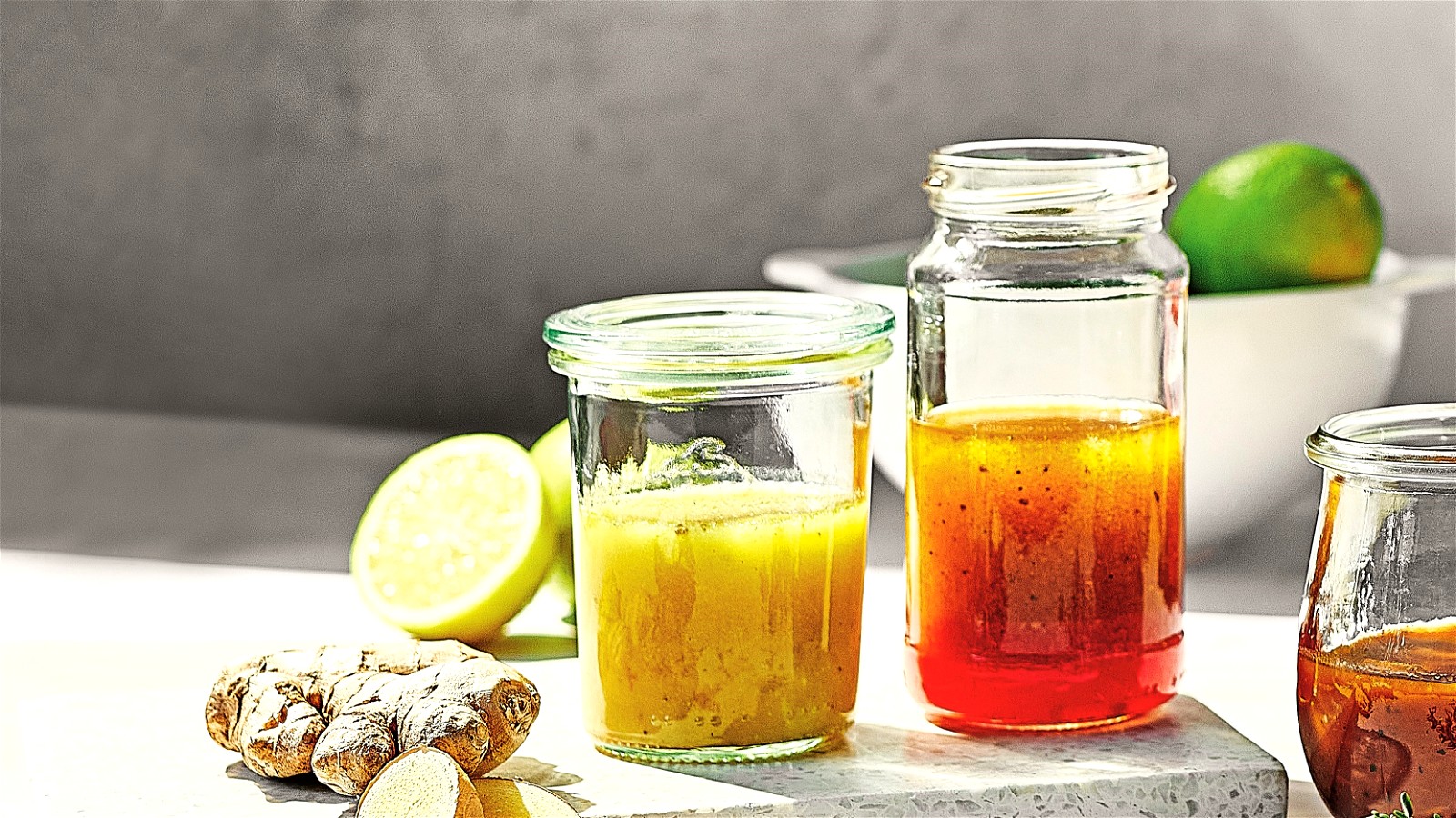 Fruchtiges Honig-Senf Dressing Rezept-image