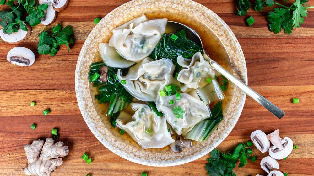 Pork and Shrimp Wonton Soup