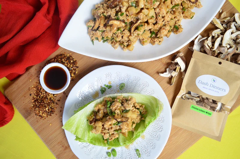 Homemade Chicken Lettuce Wraps
