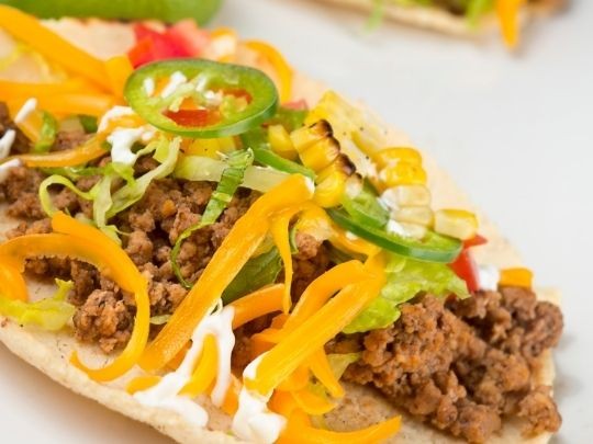 Image of Grass-Fed Ground Bison Tacos