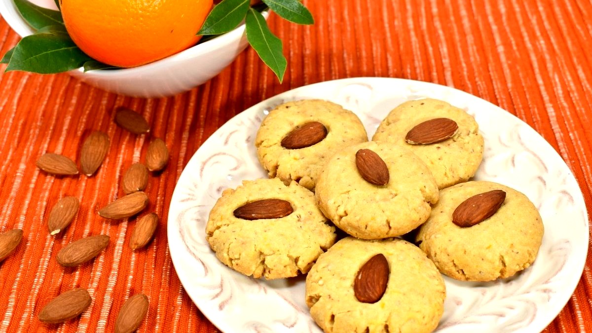 Image of Almond Orange Butter Cookies