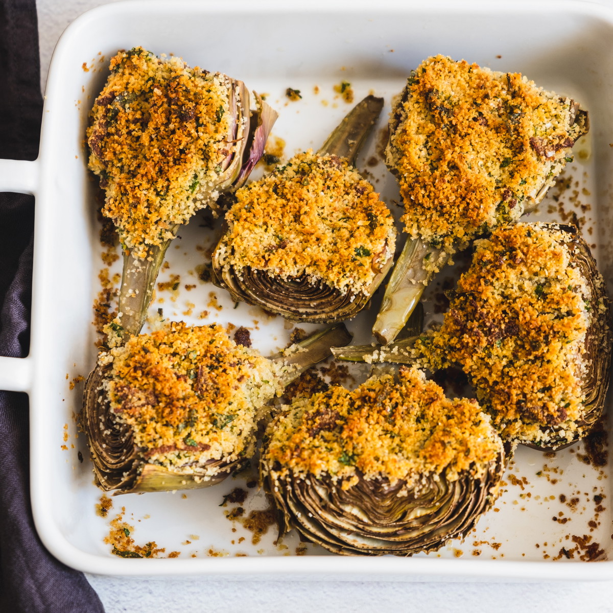 Carciofi al forno - Artischocken aus dem Ofen