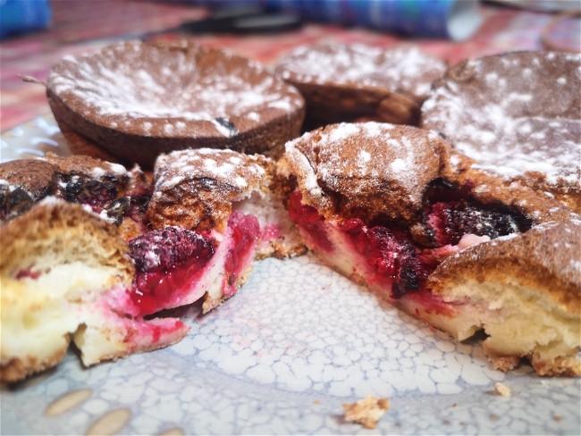 Image of  1 Yorkshire Pudding 4 Ways - Raspberry Popover