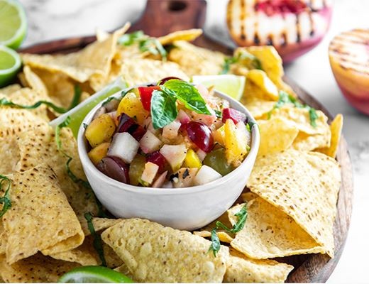 Image of Grilled Fruit Salsa