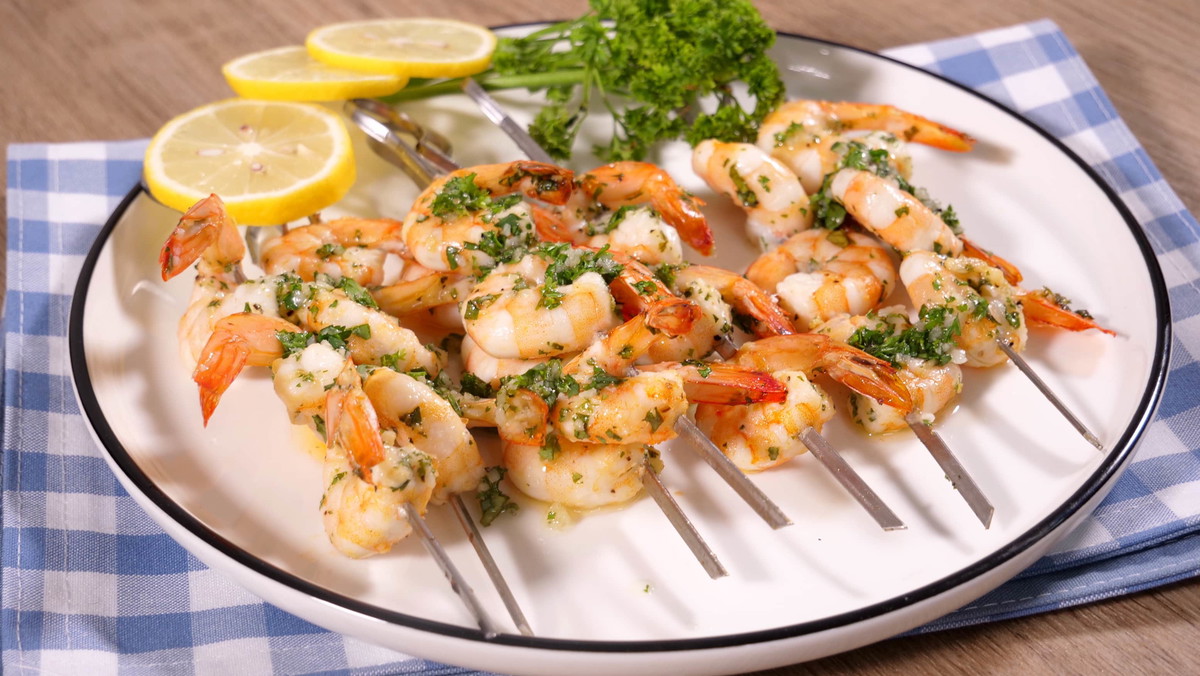 Air fryer Grilled Shrimp