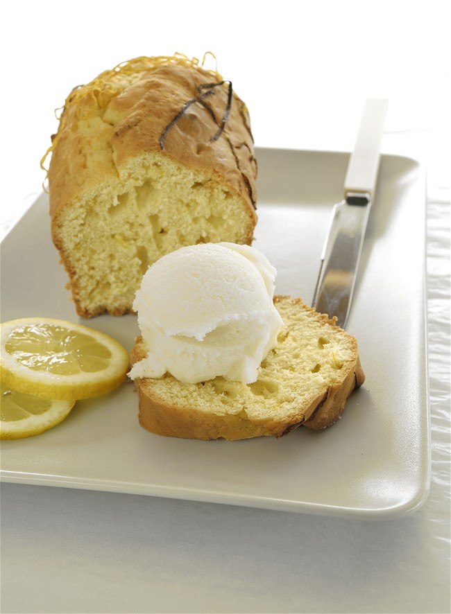 Image of Lemon-Mastiha Poundcake