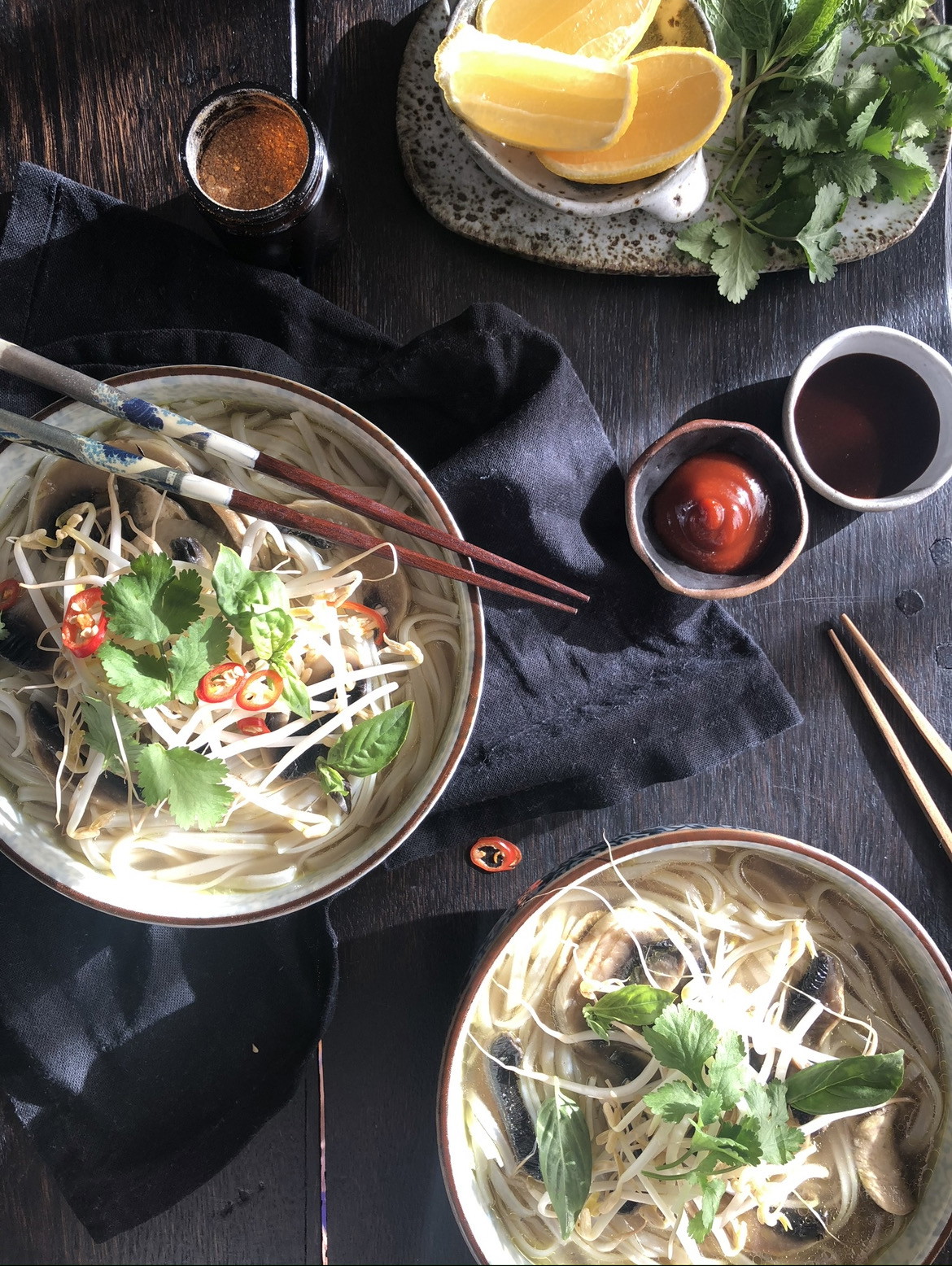 Quick & Easy Beefless Pho