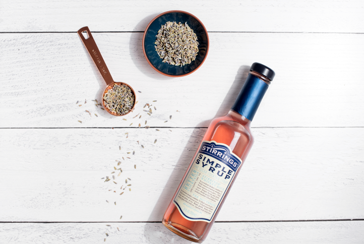 Lavender Infused Simple Syrup
