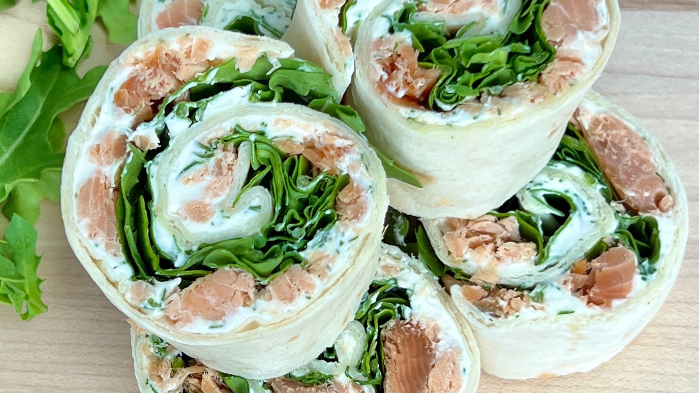 Image of Smoked Salmon Pinwheels